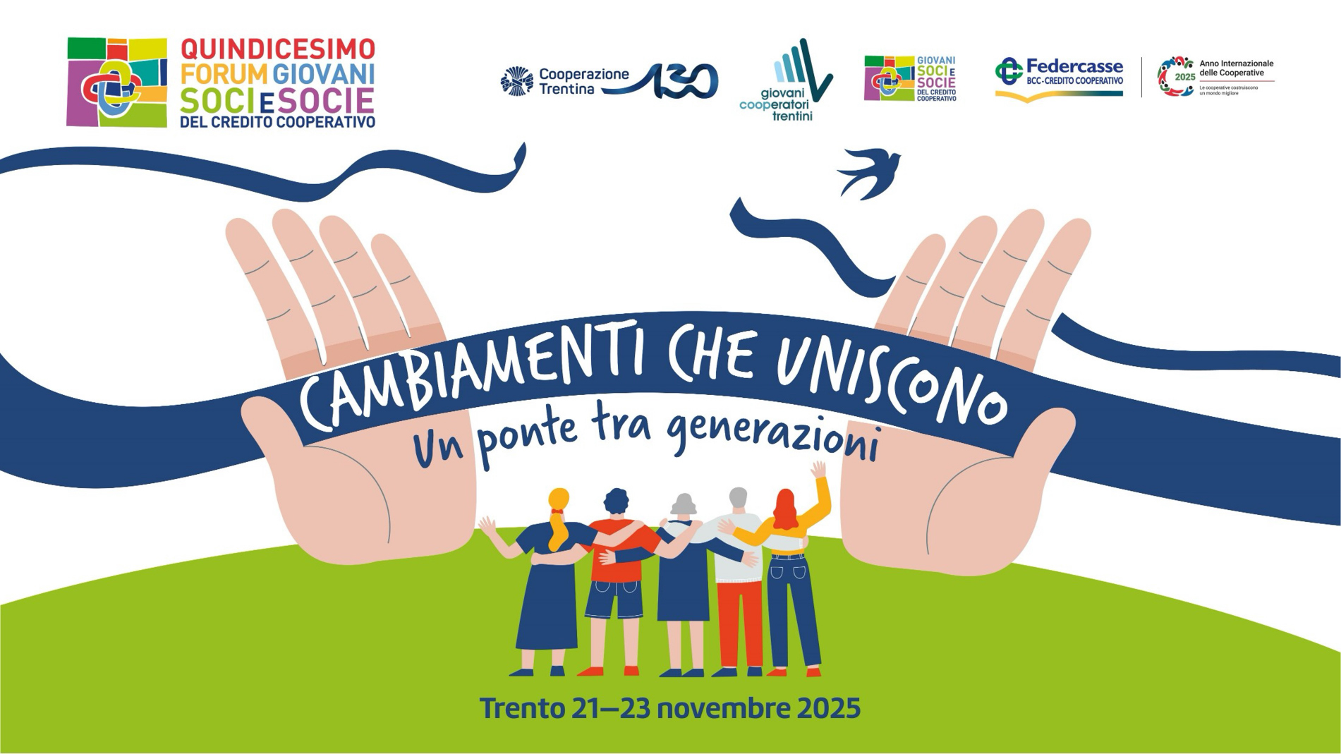 Featured image for “Il programma del 15° Forum dei Giovani Soci e Socie BCC, dal 21-23 novembre a Trento”