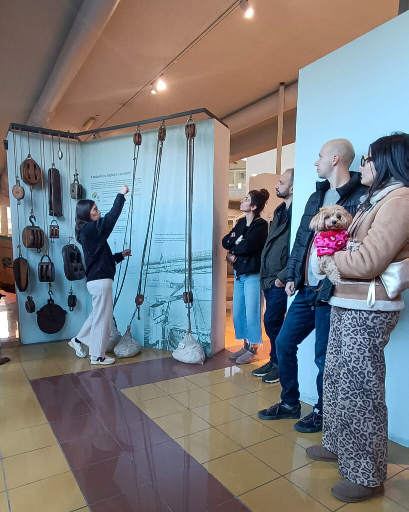 Visita guidata  per i Giovani Soci RomagnaBanca al museo della marineria di Cesenatico
