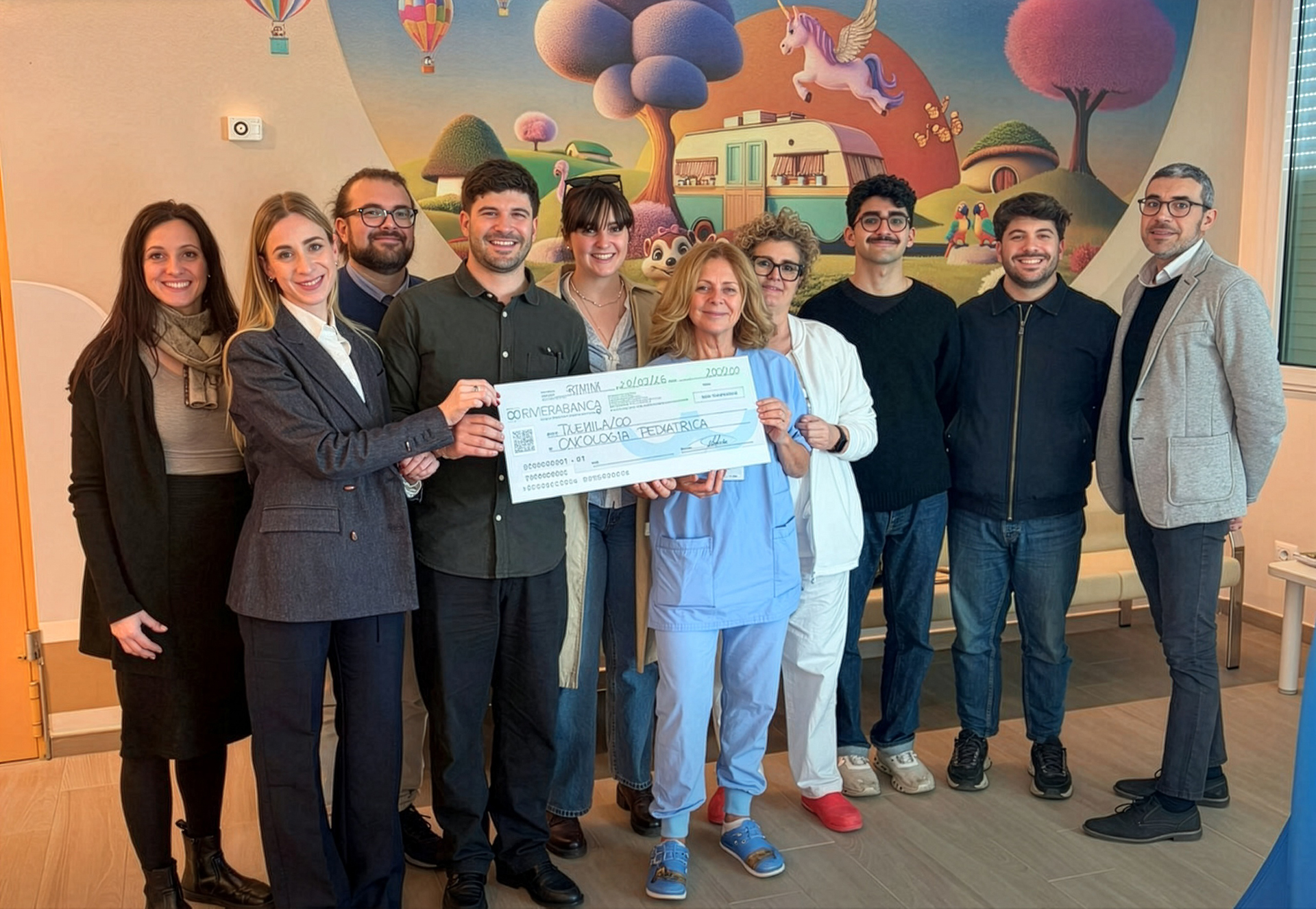 Featured image for “Una carezza può fare la differenza: i Giovani Soci di Riviera Banca e la pet therapy in oncologia”