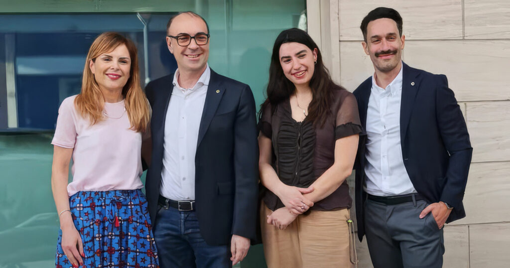 inaugurazione della mostra di Benedetta Fioravanti