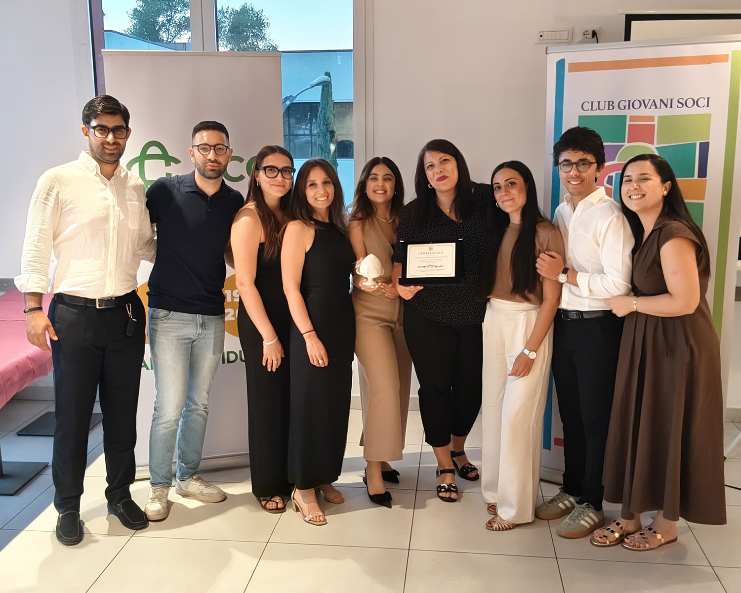 Featured image for “Erchie e Mediocrati, gemellaggio tra Giovani Soci nel segno della cooperazione”