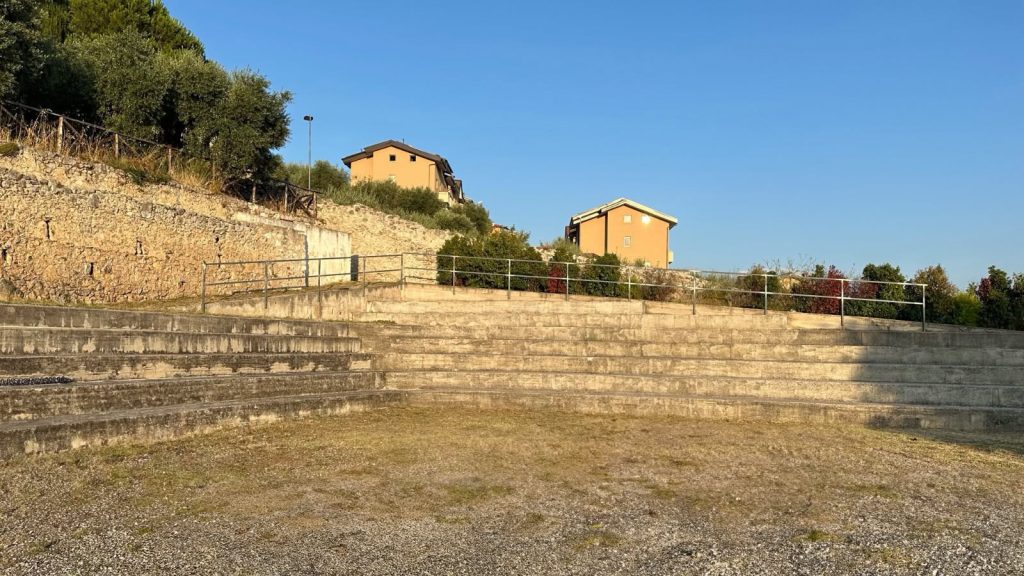 Arena Cappuccini di Sala Consilina prima dell'opera d'arte pubblica