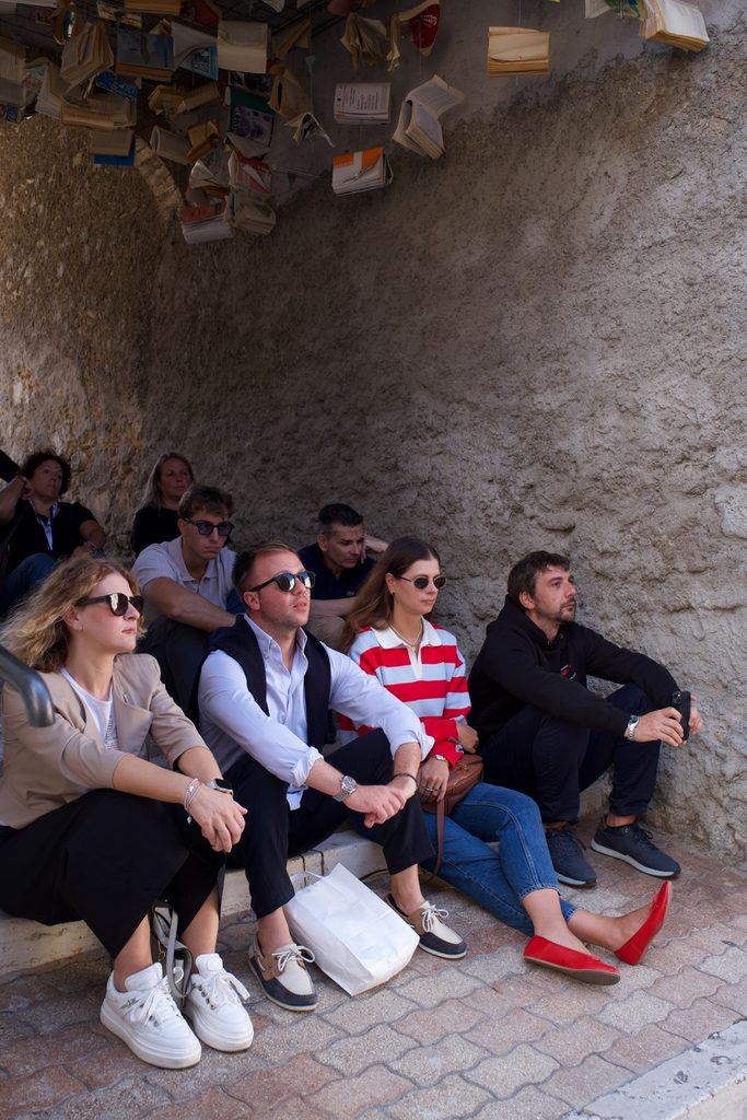 Giovani Soci e Socie BCC in visita as Aielli al termine del 16° Forum nazionale