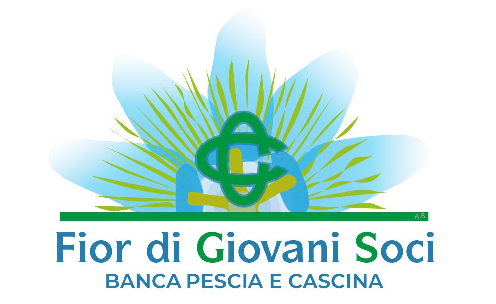 Logo di fior di giovani soci il nuovo gruppo giovani soci della BCC di Pescia e Cascina